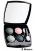 Chanel Quarte Ombres a Paupieres Poudre - Poczwórne cienie do powiek - Vanites 08, Mystic Eyes 14, Murano 16*, Kashka Beige 18, Enigma 19, Regard Perle 20, Prelude 33, Lagons 81, Smoky Eyes 93, Sparkling Satins 95