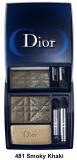 3 Couleurs Smoky Eyeshadow Palette - Trzykolorowe cienie do powiek - 481 Smoky Khaki