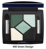 5 Couleurs Designer Architecte du Regard - Green Design / 408 - Cienie pięciokolorowe do powiek