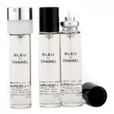 Chanel Bleu de Chanel Eau de Toilette Twist and Spray - Woda toaletowa wkłady 3x20ml